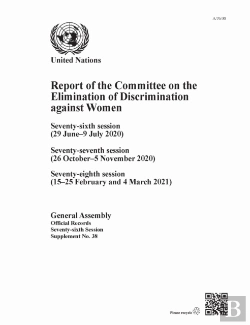Bertrand.pt - Report Of The Committee On The Elimination Of Discrimination Against Women, Seventy-Sixth Session