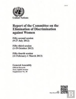 Bertrand.pt - Report Of The Committee On The Elimination Of Discrimination Against Women