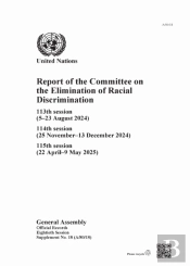 Report Of The Committee On The Elimination Of Racial Discrimination, Eightieth Session