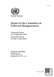 Report Of The Committee On The Enforced Disappearances