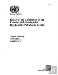 Report Of The Committee On The Exercise Of The Inalienable Rights Of The Palestinian People