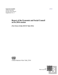 Report Of The Economic And Social Council On Its 2016 Session