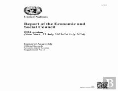 Report Of The Economic And Social Council On Its 2024 Session