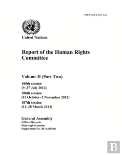 Bertrand.pt - Report Of The Human Rights Committee