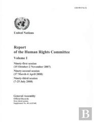 Report Of The Human Rights Committee