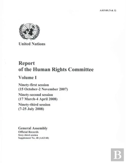 Bertrand.pt - Report Of The Human Rights Committee