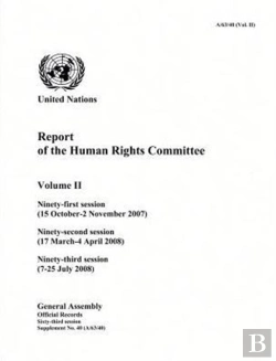 Bertrand.pt - Report Of The Human Rights Committee