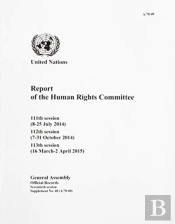 Report Of The Human Rights Committee