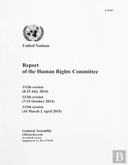 Bertrand.pt - Report Of The Human Rights Committee