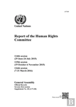 Bertrand.pt - Report Of The Human Rights Committee