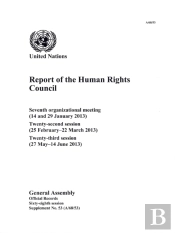 Report Of The Human Rights Council