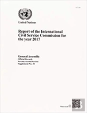 Report Of The International Civil Service Commission For The Year 2017