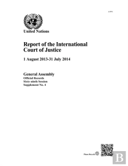 Bertrand.pt - Report Of The International Court Of Justice