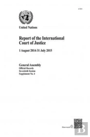 Report Of The International Court Of Justice