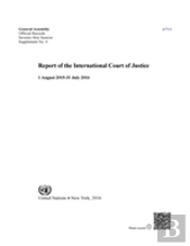 Report Of The International Court Of Justice