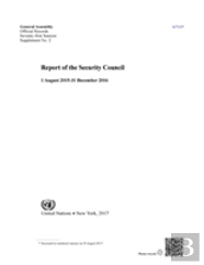Report Of The Security Council