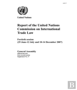 Bertrand.pt - Report Of The United Nations Commission On International Trade Law