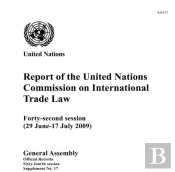 Report Of The United Nations Commission On International Trade Law