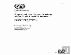 Report Of The United Nations Joint Staff Pension Board