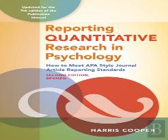 Reporting Quantitative Research In Psychology