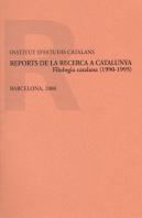 Reports De La Recerca A Catalunya. Filologia Catalana (1990-1995)
