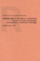 Reports De La Recerca A Catalunya Les Ciencies Socials : An