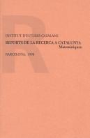 Reports De La Recerca A Catalunya, Matematiques