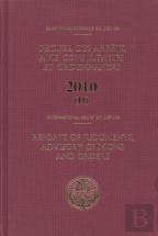 Reports Of Judgments, Advisory Opinions And Orders 2010