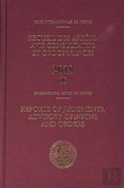 Reports Of Judgments, Advisory Opinions And Orders 2018