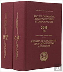 Reports Of Judgments, Advisory Opinions And Orders