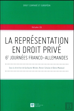 Bertrand.pt - Representation En Droit Prive (La)