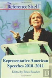 Representative American Speeches, 2010 2011