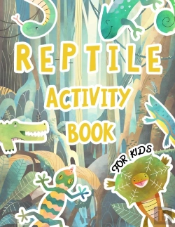 Bertrand.pt - Reptile Activity Book For Kids