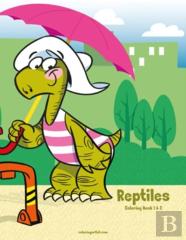 Reptiles Coloring Book 1 & 2