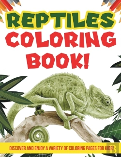 Bertrand.pt - Reptiles Coloring Book! Discover And Enj