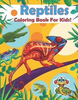 Bertrand.pt - Reptiles Coloring Book For Kids!