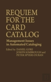 Requiem For The Card Catalog