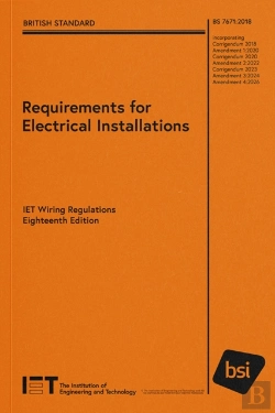 Bertrand.pt - Requirements For Electrical Installations, Iet Wiring Regulations, Eighteenth Edition, Bs 7671:2018+A4:2026