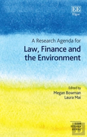 Research Agenda For Law, Finance And The Environment