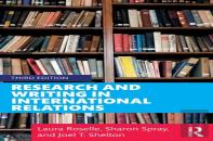 Research And Writing In International Relations