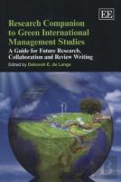 Research Companion To Green International Management Studies