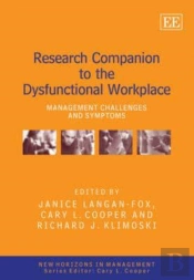Research Companion To The Dysfunctional Workplace