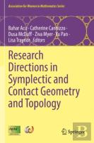 Research Directions In Symplectic And Contact Geometry And Topology