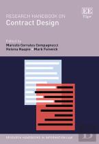 Research Handbook On Contract Design