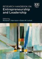 Research Handbook On Entrepreneurship And Leadership