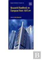 Research Handbook On European State Aid Law