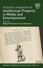 Research Handbook On Intellectual Property In Media And Entertainment