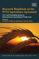 Research Handbook On The Wto Agriculture Agreement