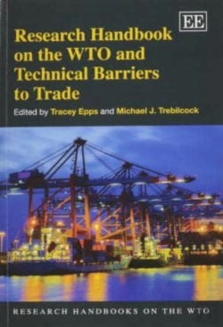 Bertrand.pt - Research Handbook On The Wto And Technical Barriers To Trade