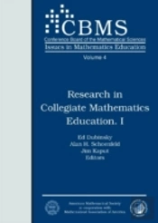Research In Collegiate Mathematics Education I